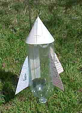 Water Bottle Rocket Fin Designs
