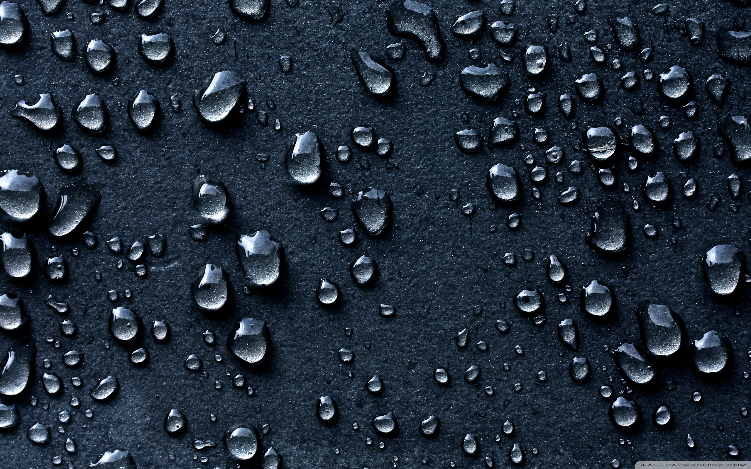Water Drops Background Wallpaper