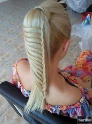 Waterfall Braid Instructions With Pictures