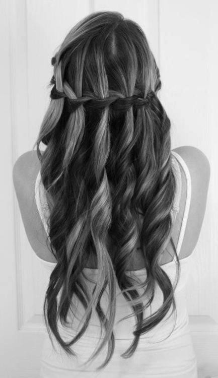 Waterfall Braid Steps With Pictures