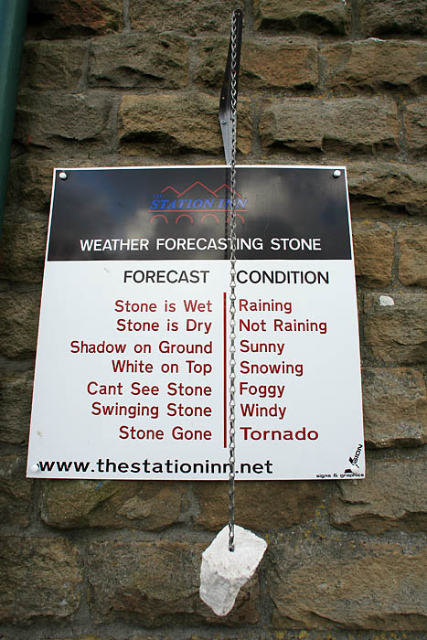 Weather Forecasting Stone