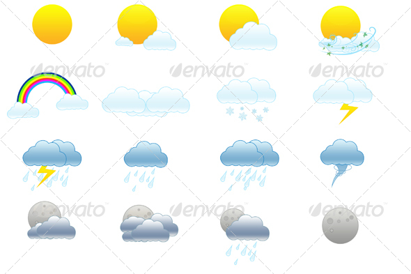 Weather Icons Cloudy