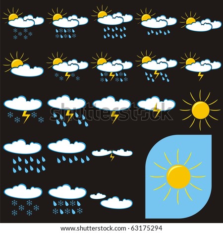Weather Icons Cloudy