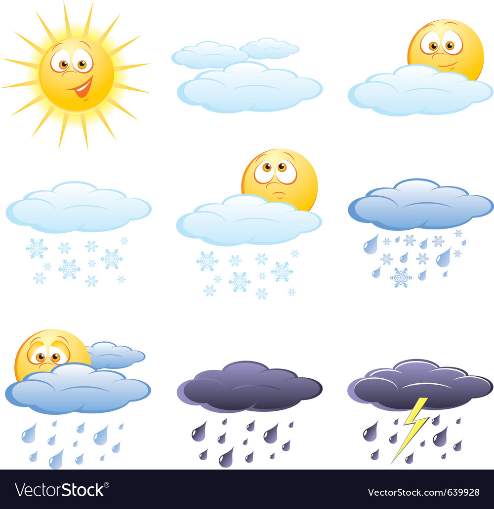 Weather Icons For Children