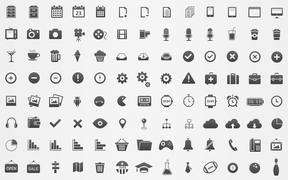 Weather Icons Psd