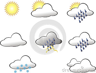 Weather Icons Rain