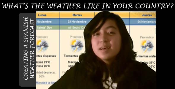 Weather Report In Spanish Video