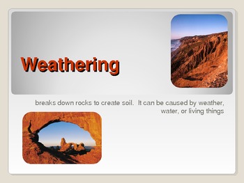 Weathering And Erosion Powerpoint For Kids