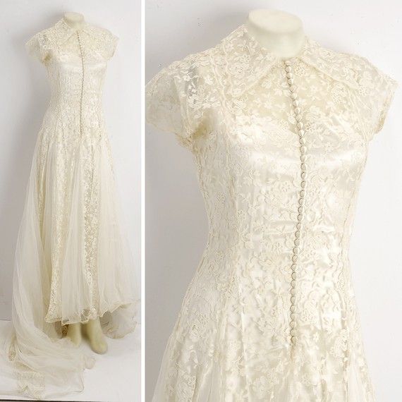 Wedding Dresses With Sleeves Vintage
