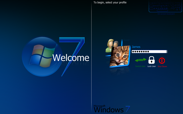 Windows 8 Logon Screen For Windows 7