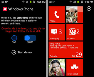 Windows 8 Mobile Demo