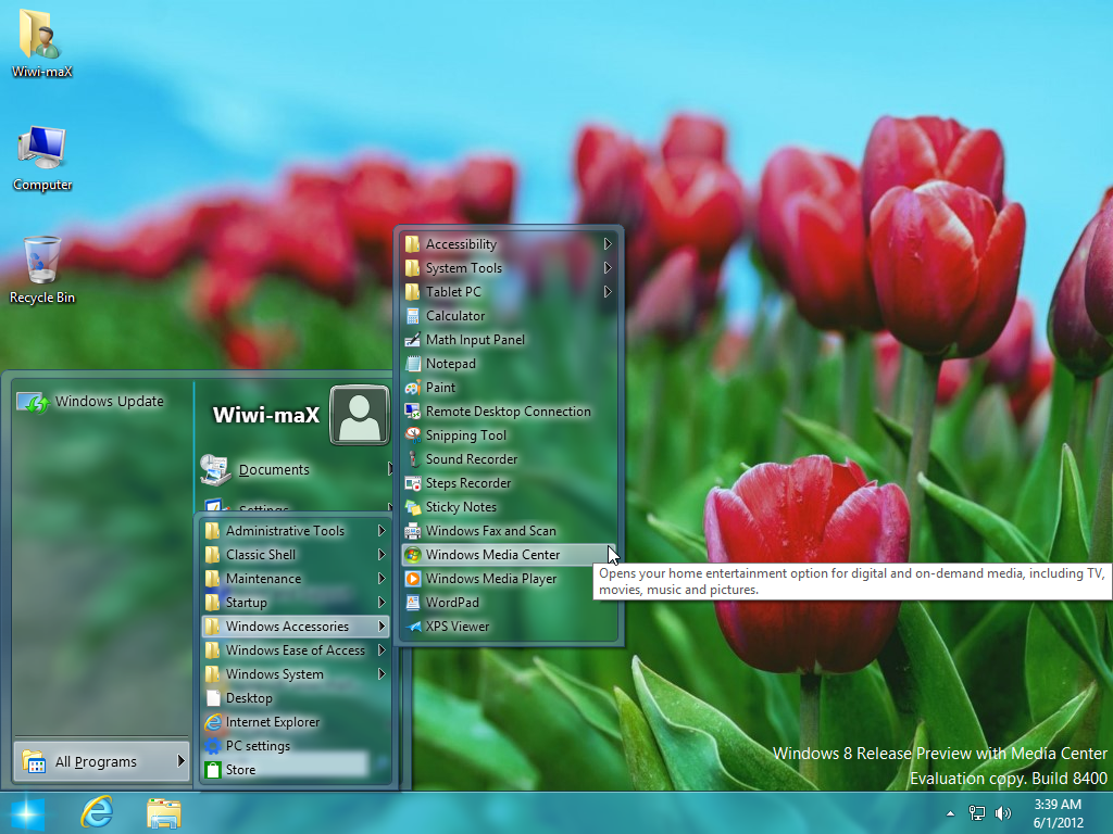 Windows 8 Release Preview Installation Key