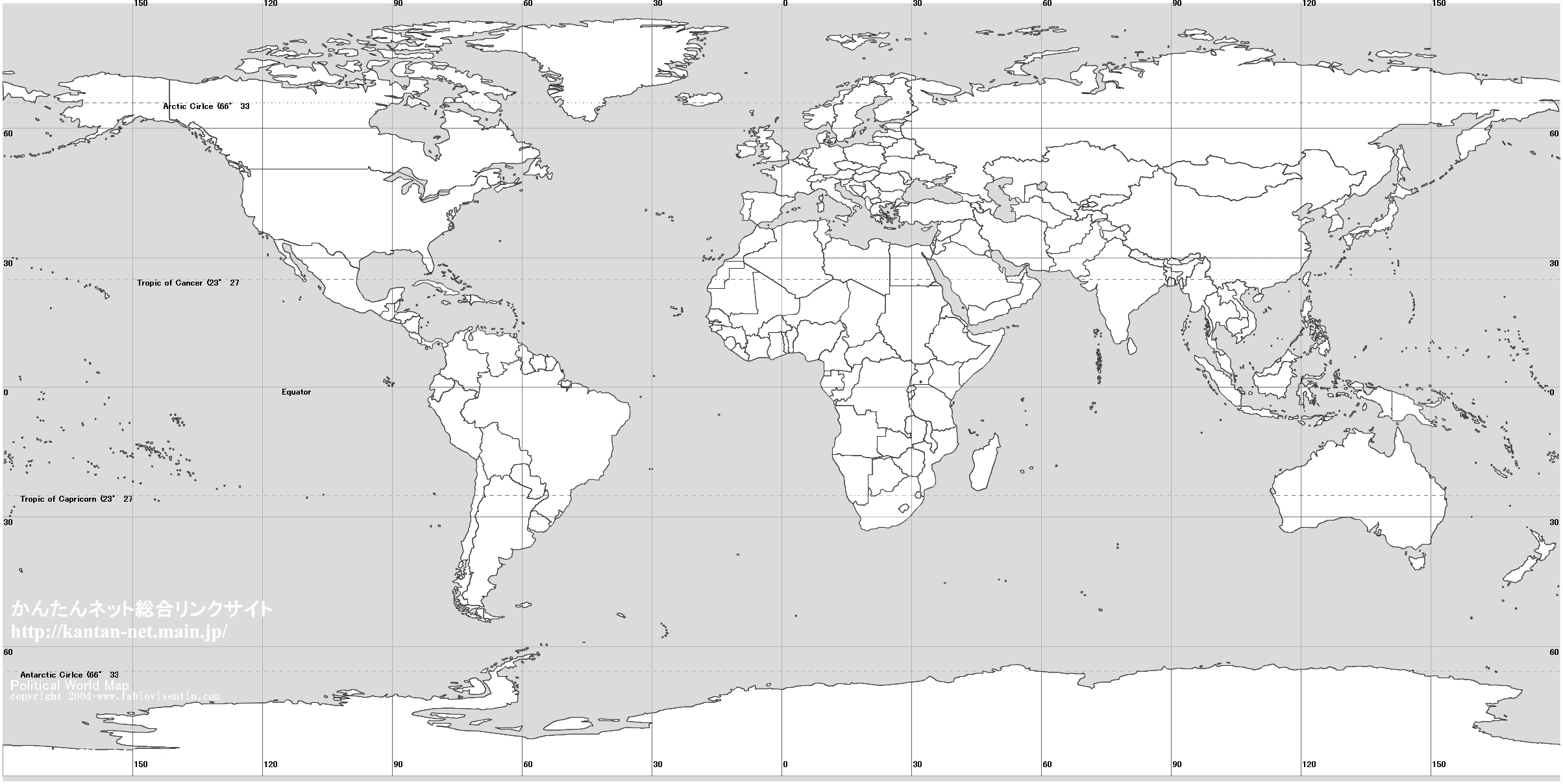 World Map Outline For Kids Printable