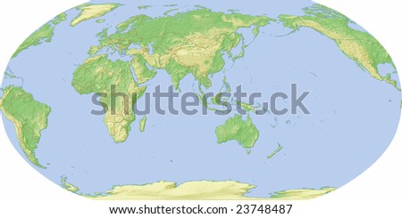 World Map Outline Template