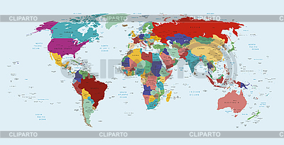 World Map Political High Resolution