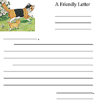 Writing A Friendly Letter Format For Kids