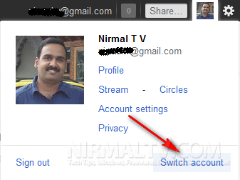 Www.gmail.com Sign In As Different User